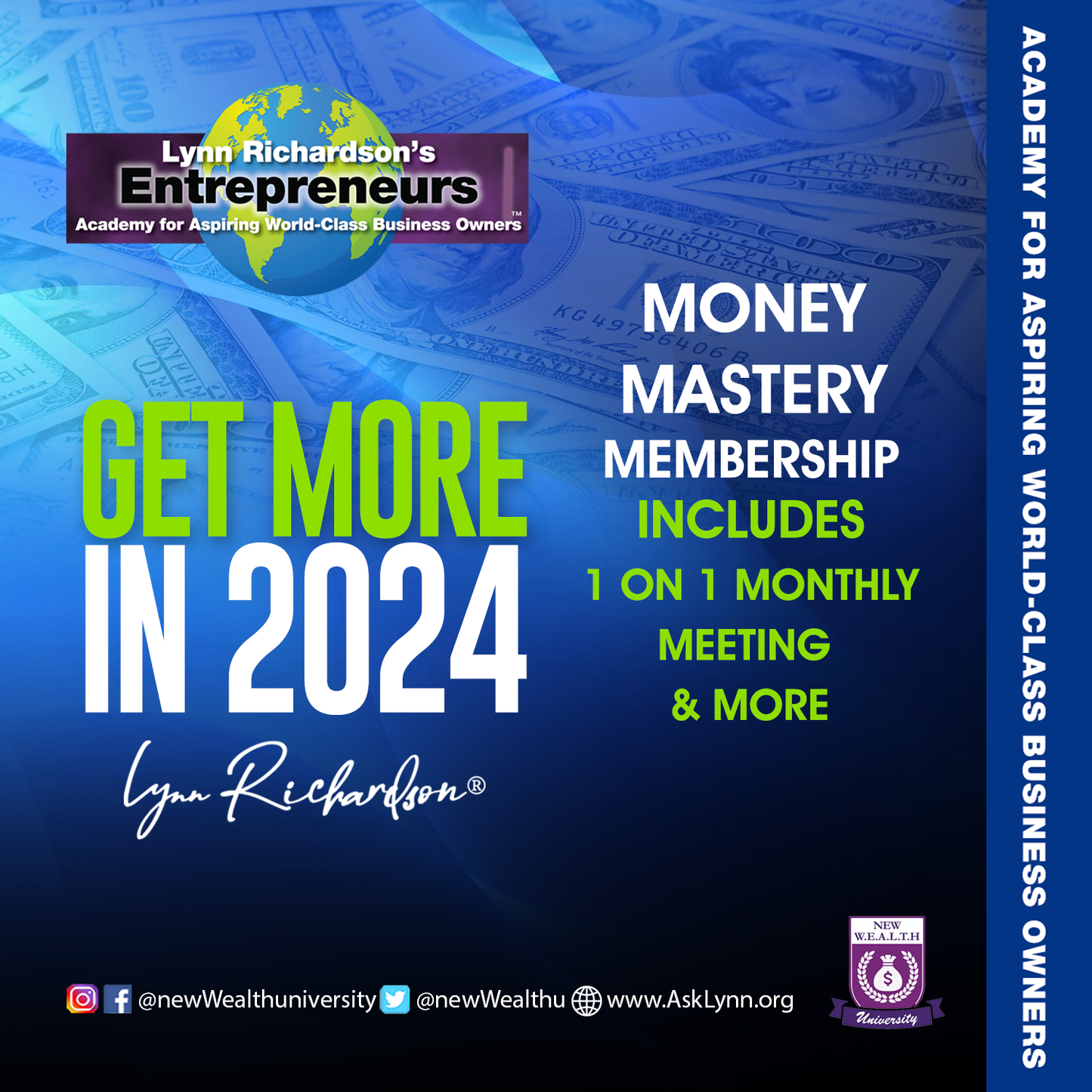 Subscription to Monthly Money Mastery Coaching