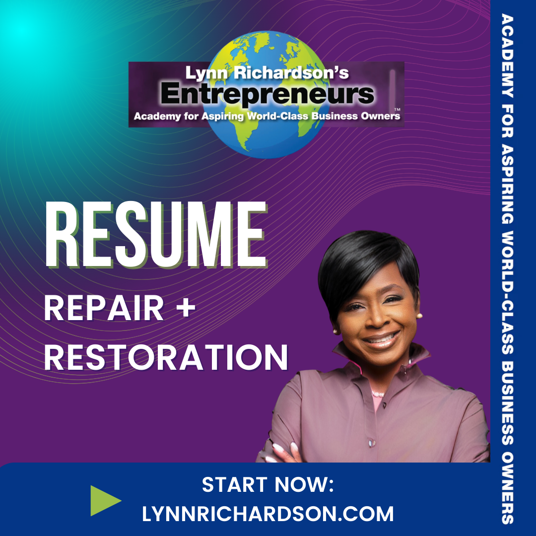 Resume Repair & Restoration- Only $99 After Automatic Discount!