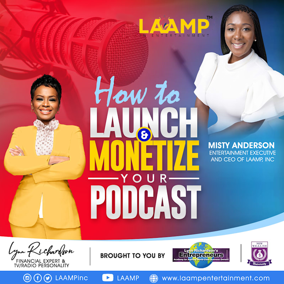 LAAMP How to Launch and Monetize Your Podcast