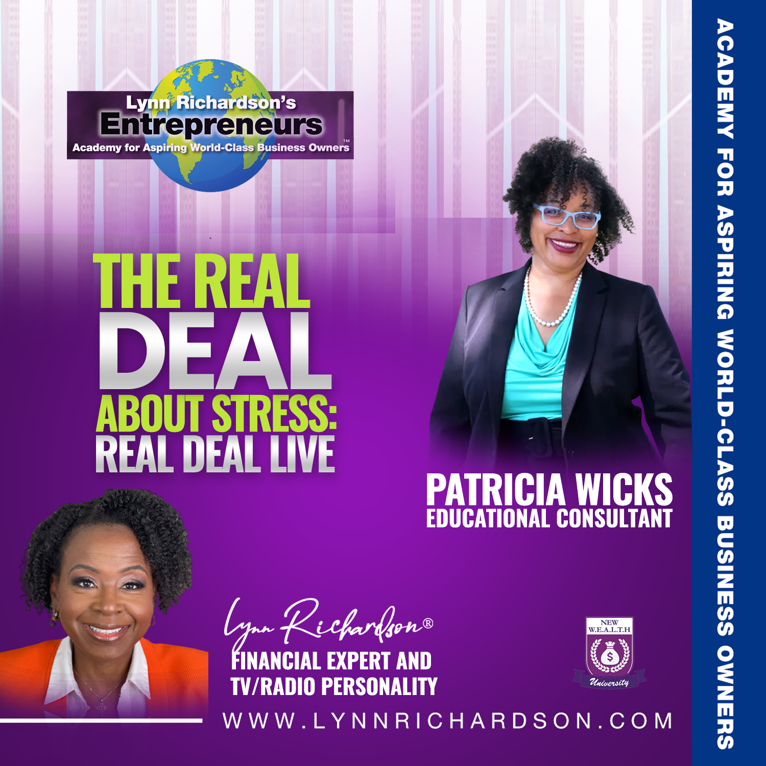 Real Deal About Stress: Real Deal Live!